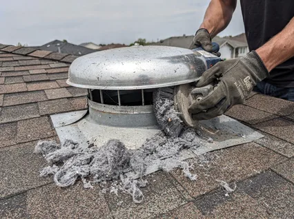 Cleaning Dryer Vent On Roof in Milford city 