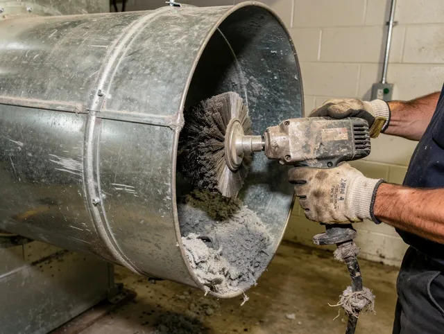 Industrial-grade dryer vent cleaning by Milford city  Dryer Vent Cleaning in Milford city 